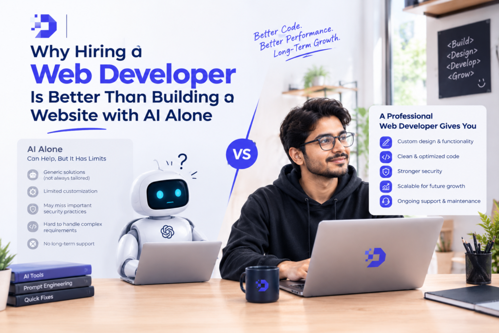 Why Hiring a Web Developer Is Better Than Building a Website with AI Alone