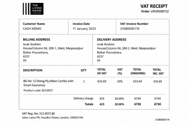 html css invoice
