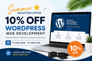 10% Off WordPress Web Development Offer 2026